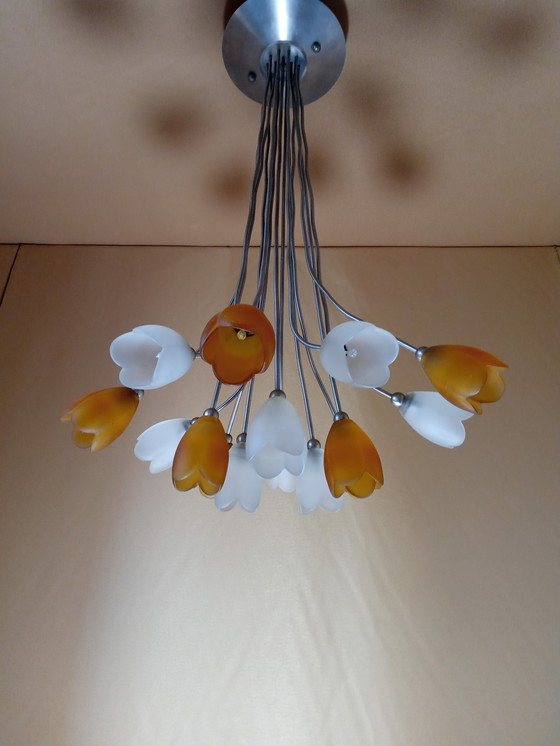 Image 1 of Harco Loor design hanglamp 15 tulpen