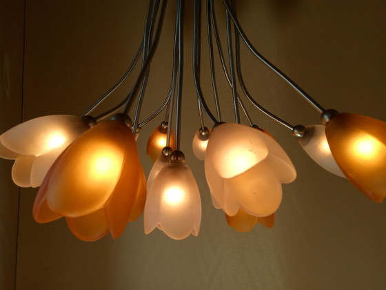 Image 1 of Harco Loor design hanglamp 15 tulpen