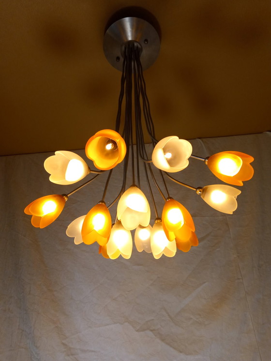 Image 1 of Harco Loor design hanglamp 15 tulpen