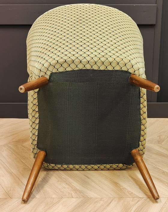 Image 1 of Mid Century fauteuil, vintage cocktailstoeltje