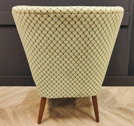 Image 1 of Mid Century fauteuil, vintage cocktailstoeltje