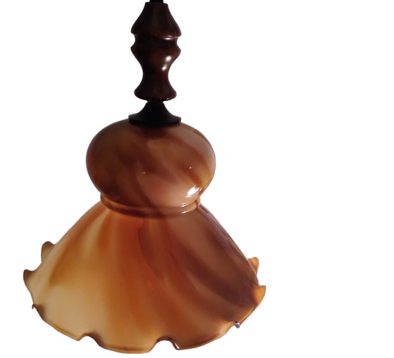 Image 1 of Vintage glas lamp