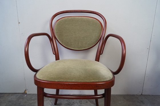 Image 1 of 4x Vintage Thonet 215 P Stoelen, set
