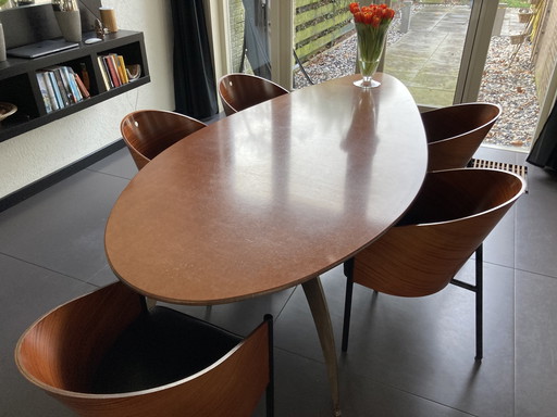 Design tafel jaren 80 Lucas