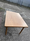 Eettafel vintage uitschuifbaar 