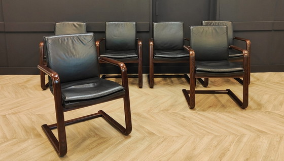 Image 1 of 6x Vintage fauteuil