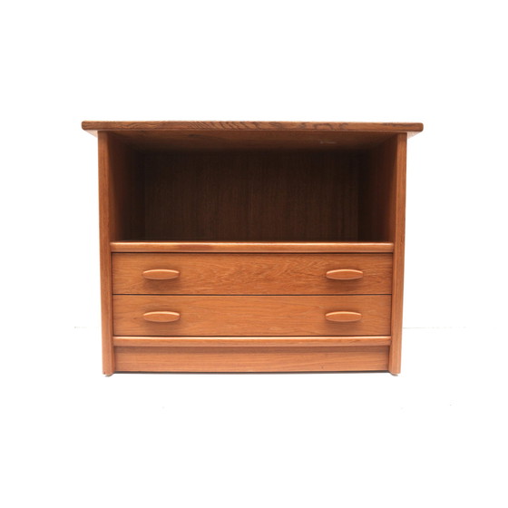 Image 1 of Vintage televisiemeubel / dressoirkastje van Dyrlund gemaakt in de jaren '60