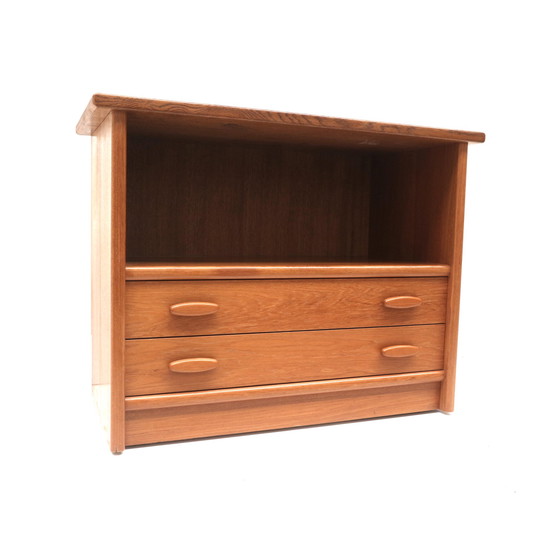 Image 1 of Vintage televisiemeubel / dressoirkastje van Dyrlund gemaakt in de jaren '60