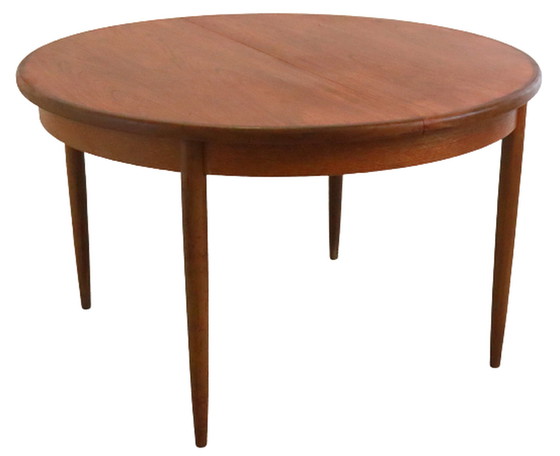 Image 1 of G-Plan Ronde vintage eetkamertafel verlengbaar 'Avebury'