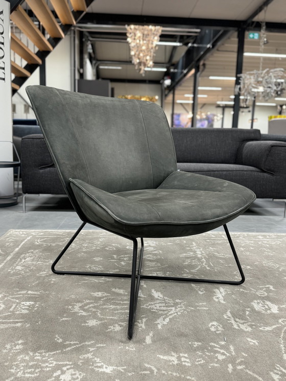 Image 1 of Showmodel Rolf Benz 383 Fauteuil Leer 