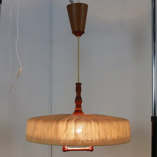 Temde raffia hanglamp