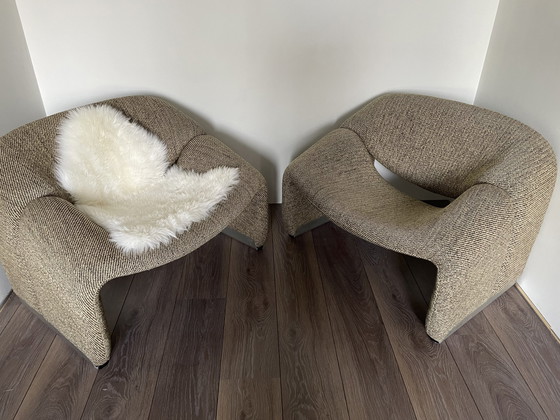 Image 1 of 2x Artifort Groovy fauteuils