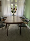 4x Midcentury Eetkamerstoel