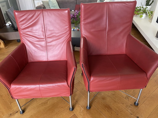 2 x Montis Charly stoelen