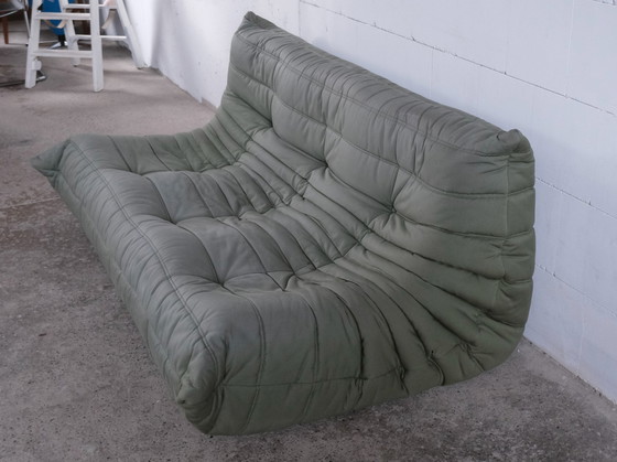Image 1 of Vintage Michel Ducaroy voor Ligne Roset Togo 3-zits