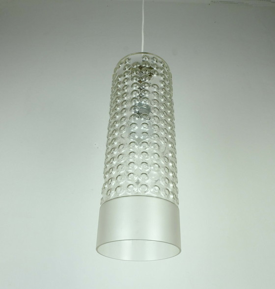 Image 1 of Vintage hanglamp rolf krueger stafverlichting 1967