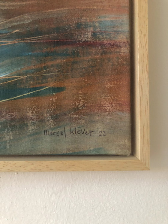 Image 1 of Marcel Klever / nr 51 abstract schilderij