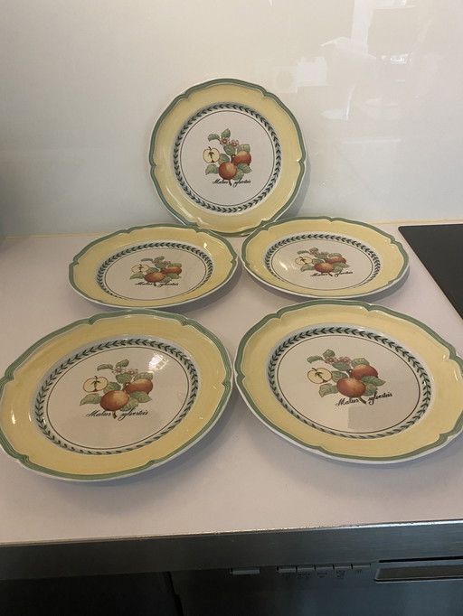 5x Villeroy&boch borden