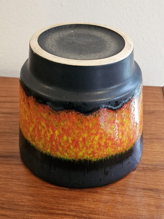 Image 1 of Keramieken Vintage Bloempot Jaren 70