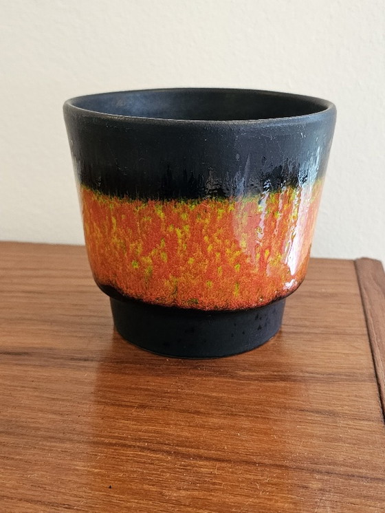 Image 1 of Keramieken Vintage Bloempot Jaren 70