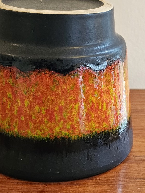 Image 1 of Keramieken Vintage Bloempot Jaren 70