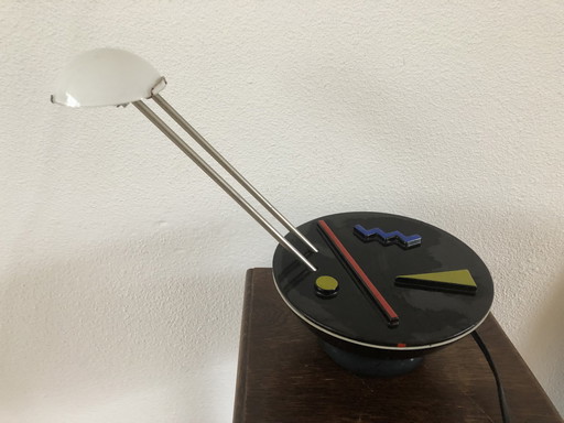 Heide Warlamis Antieke Keramische Design lamp. Oostenrijk