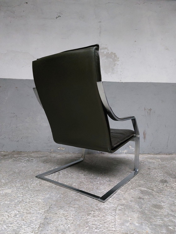 Image 1 of Lounge chair + footrest Rudolph Glatzl for walter knoll