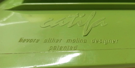 Image 1 of 4x Arper Catifa bicolor staal, set