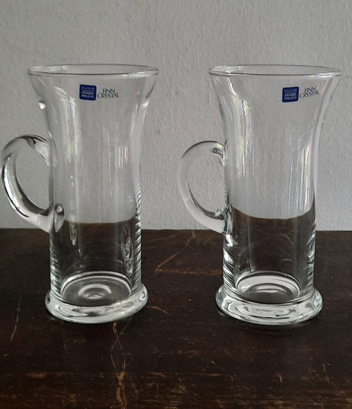 2x Arabia Heikki Orvola coffeeglazen