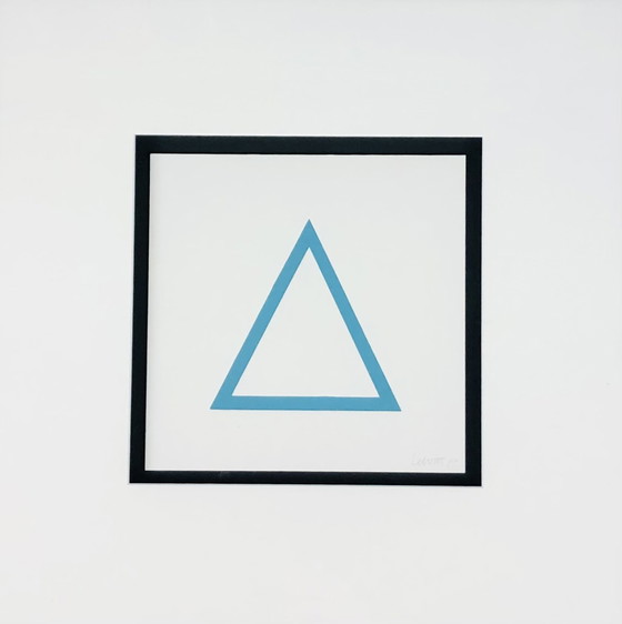 Image 1 of Sol Lewitt - Geometrische Zeefdruk