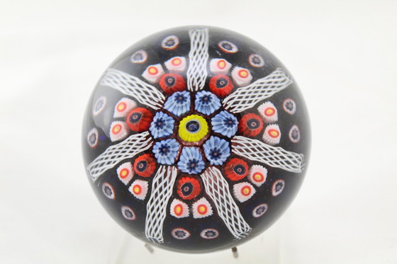 Image 1 of John Deacons Paperweight Millefiori Murano 1960