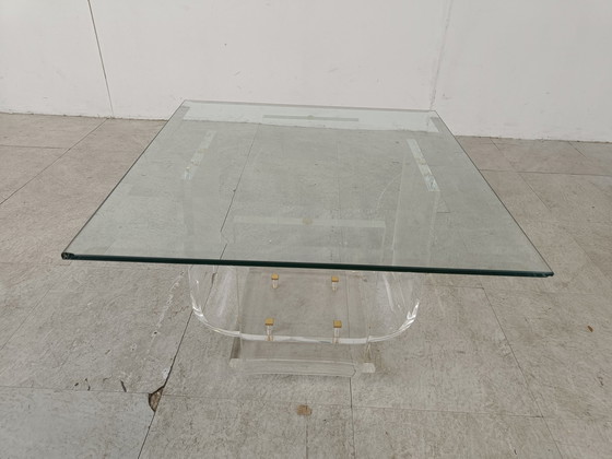 Image 1 of Vintage Lucite salontafel