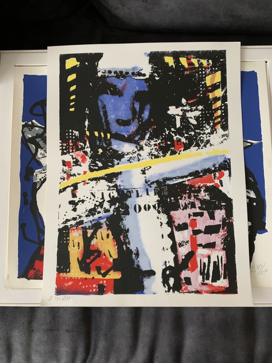 Image 1 of Herman Brood litho’s (Brood box)