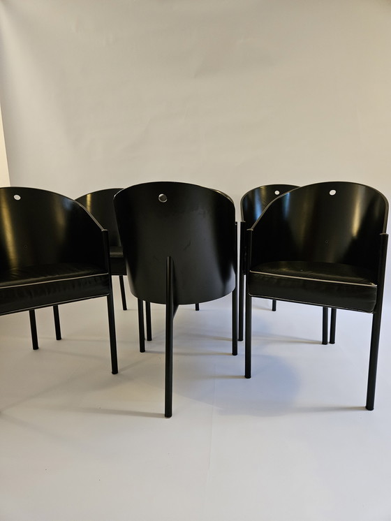 Image 1 of 6x Driarde stoelen van Philipp Starck