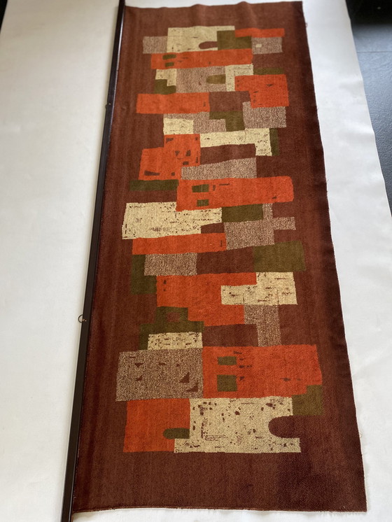 Image 1 of Vintage Hongaars Fluweel wandtapijt