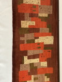 Vintage Hongaars Fluweel wandtapijt
