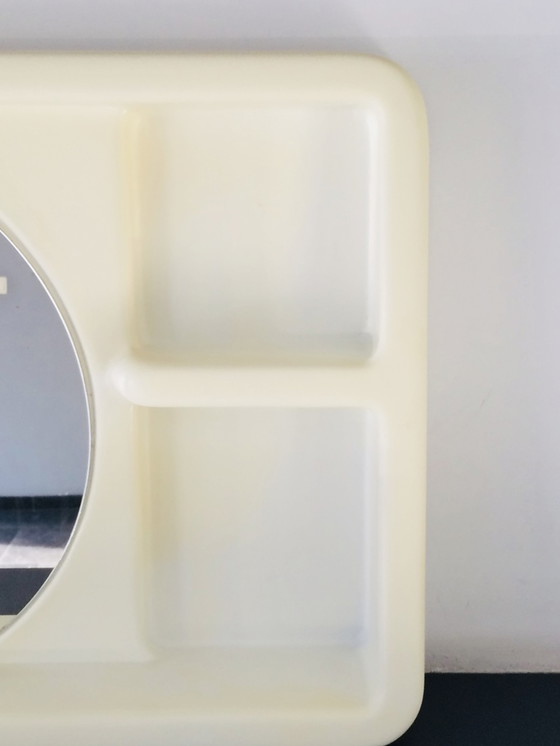 Image 1 of Vintage Meurop space age spiegel