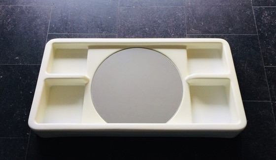 Image 1 of Vintage Meurop space age spiegel