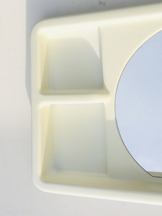 Image 1 of Vintage Meurop space age spiegel