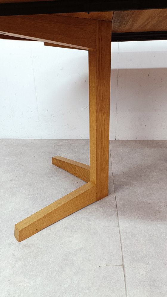 Image 1 of Vintage Deense ronde eettafel