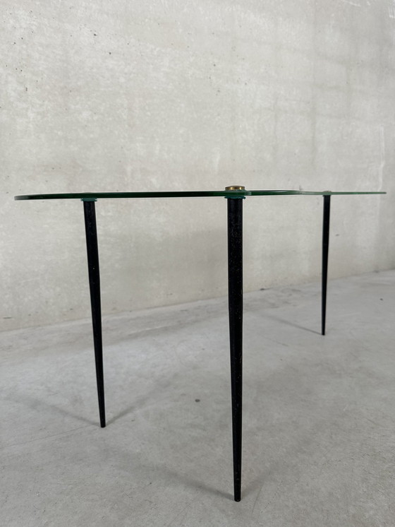 Image 1 of Vintage driepoot ‘amoebe’ tafel