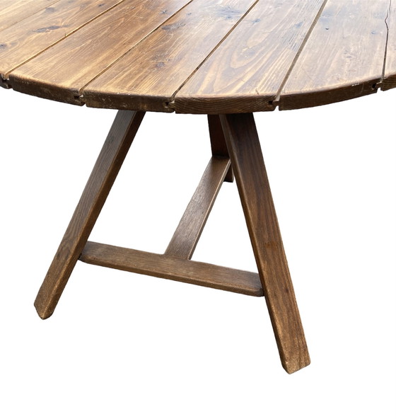 Image 1 of Vintage Drentse Salon-Eettafel