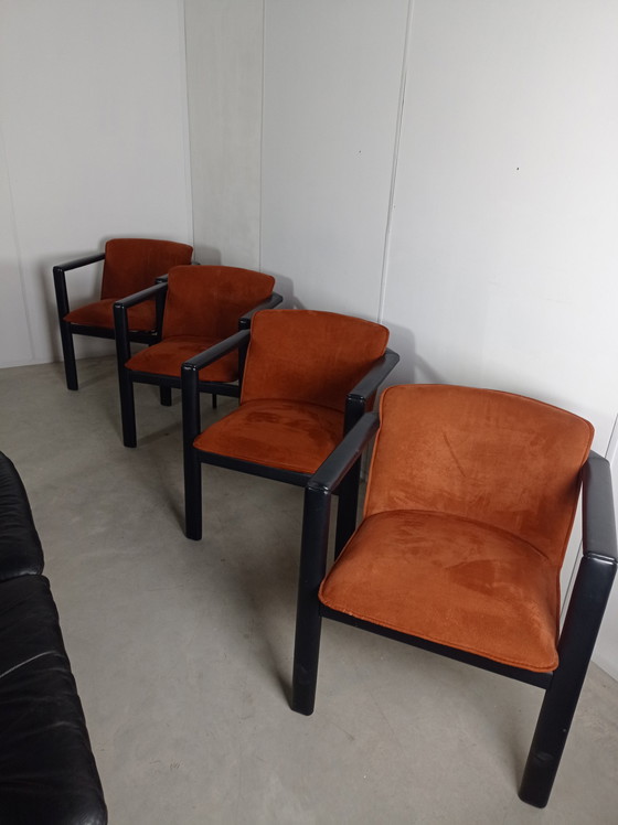 Image 1 of leolux hugo de ruiter Cachucha set van 4 stoelen