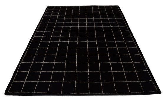 Image 1 of House of Rugs - Black Squares Vloerkleed