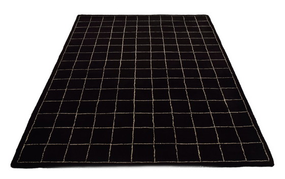 Image 1 of House of Rugs - Black Squares Vloerkleed