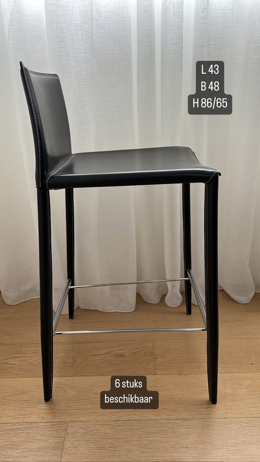 6x Bontempi Linda Barstool