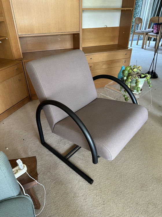 Image 1 of 2x Hennie de Jong International Collection fauteuil door Mazairac & Boonzaaijer Cirkel fauteuils