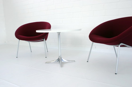 Image 1 of Horst Brüning voor COR, Mid-Century Salontafel, Bijzettafel / Tisch, gepolijst aluminium