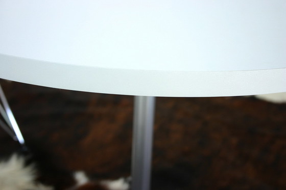 Image 1 of Horst Brüning voor COR, Mid-Century Salontafel, Bijzettafel / Tisch, gepolijst aluminium