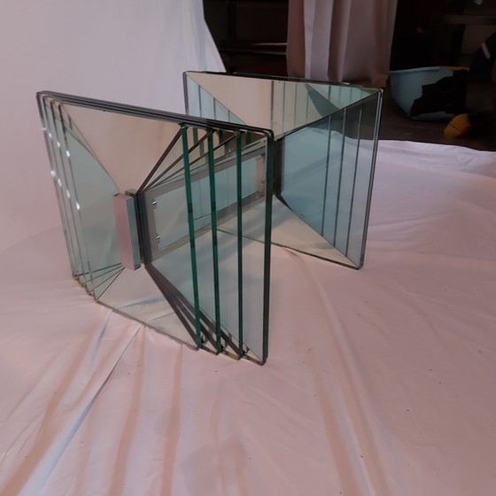 Image 1 of Vintage 1970 Gallotti & Radice kristallen salontafel